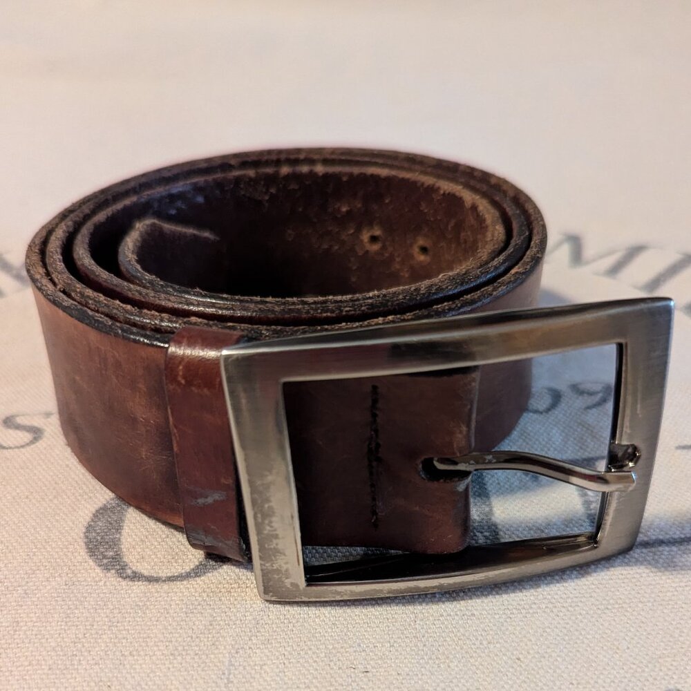 Martin Dingman Leather Belt